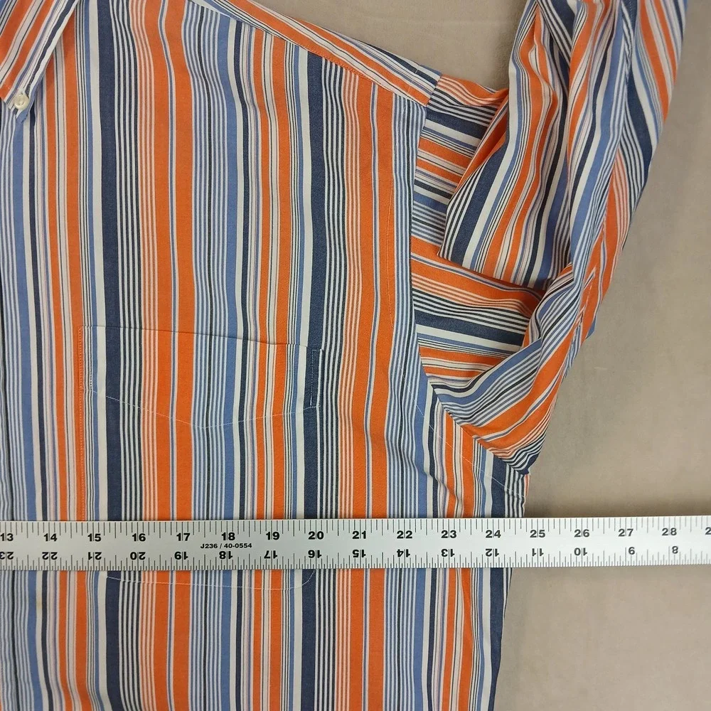 VTG Polo Ralph Lauren Blake Medium Mens Shirt Long Sleeve Y2K 24x29 **Fits XL **
